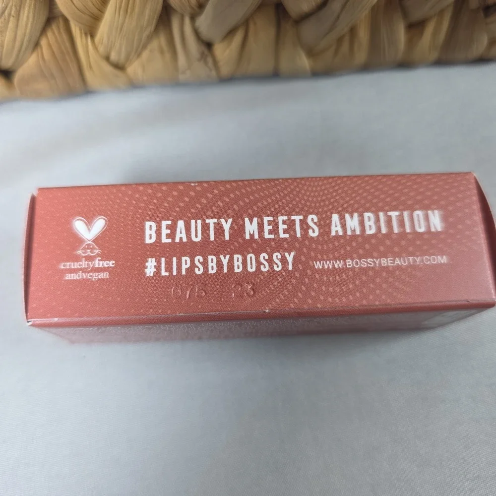 Bossy Cosmetics Lipstick 0.13 Fl Oz Shade Focused